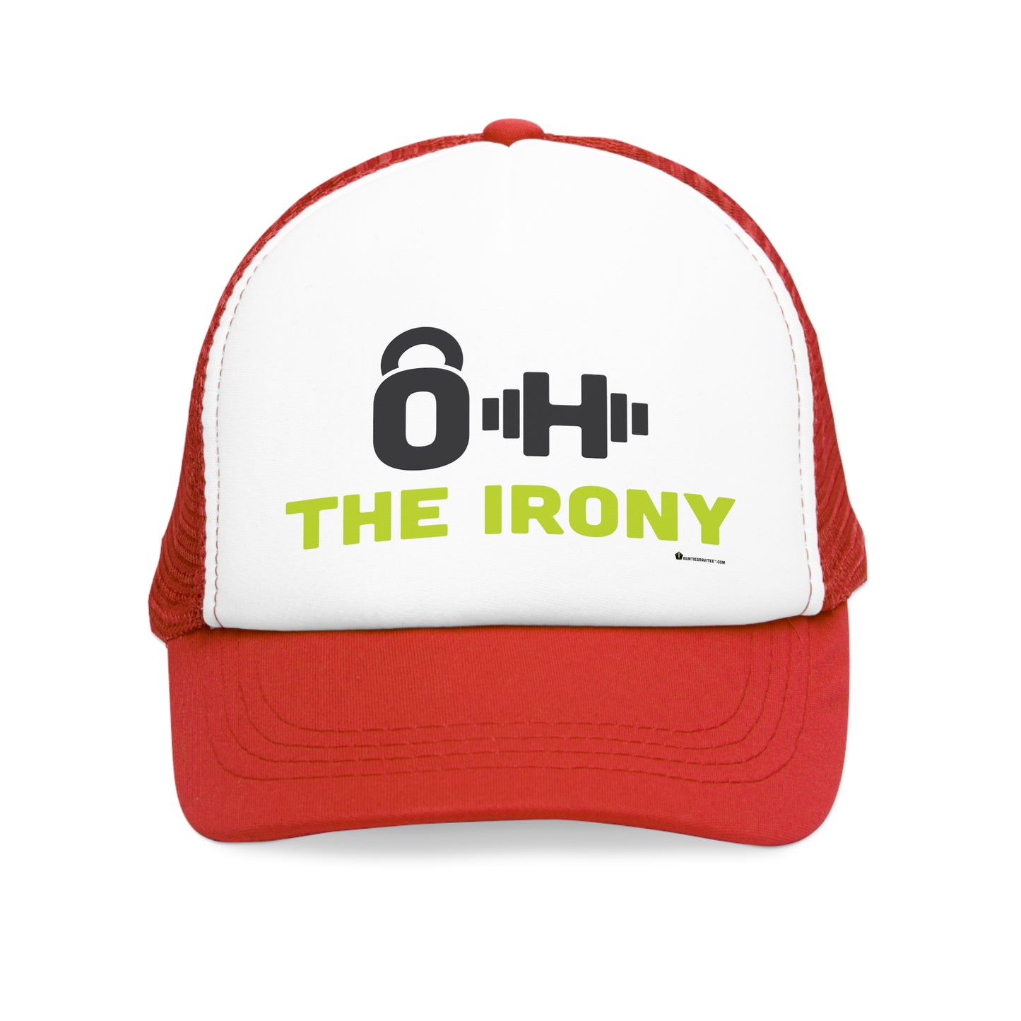 AuntieGraviTee "Oh The Irony" Mesh Cap