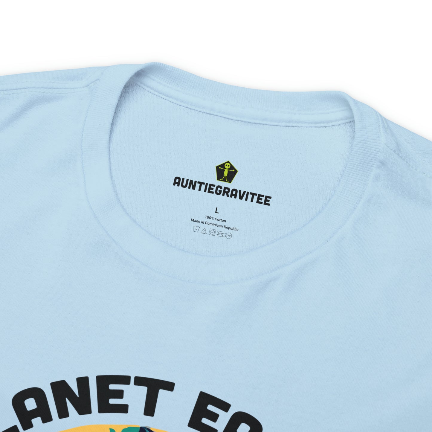 AuntieGraviTee "Planet Earth" Heavy Cotton Tee