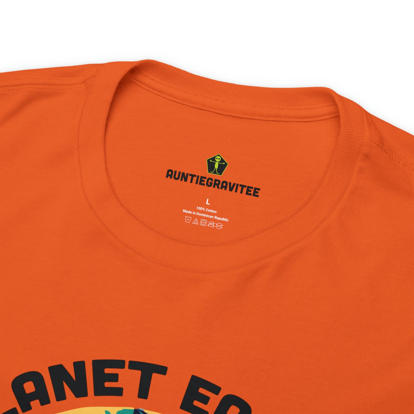 AuntieGraviTee "Planet Earth" Heavy Cotton Tee