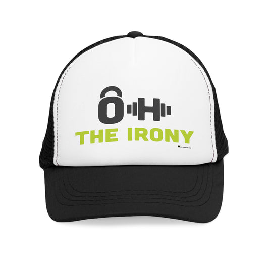 AuntieGraviTee "Oh The Irony" Mesh Cap