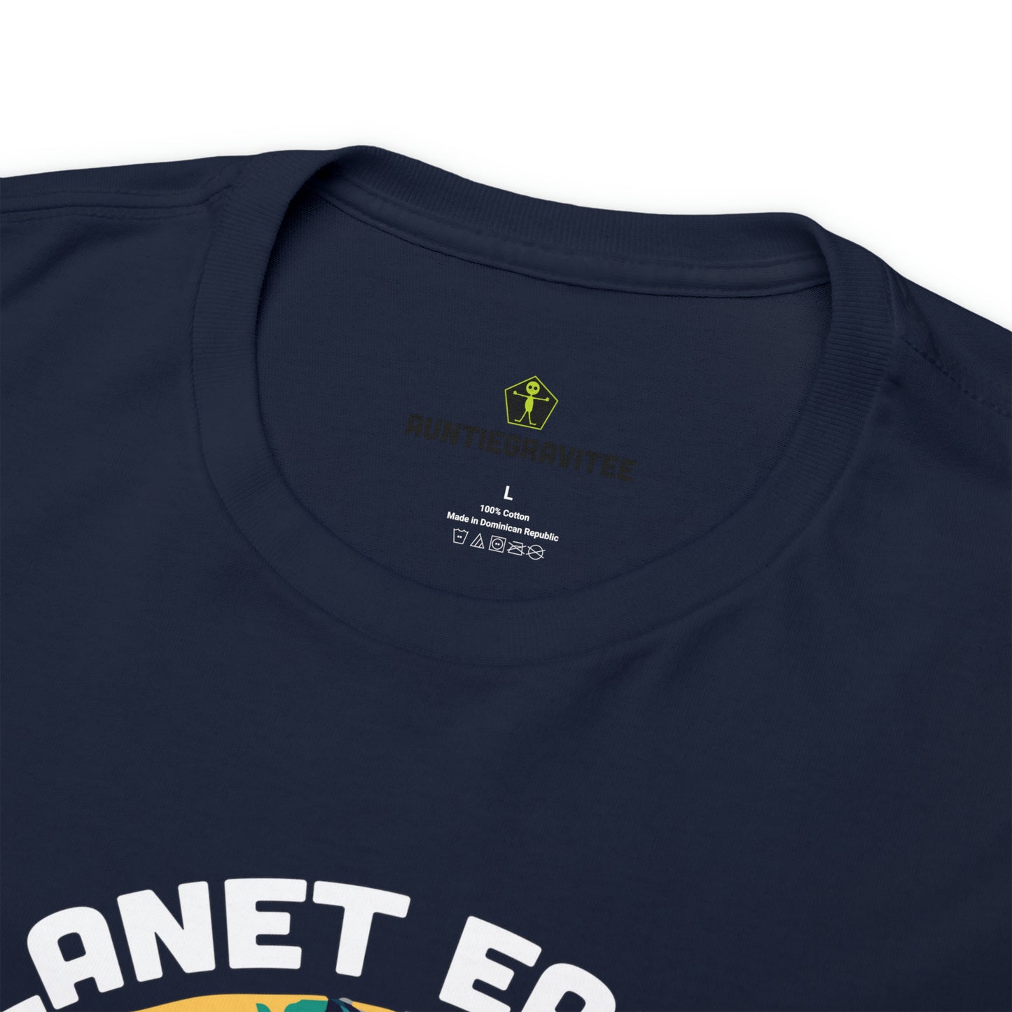 AuntieGraviTee "Planet Earth" Heavy Cotton Tee