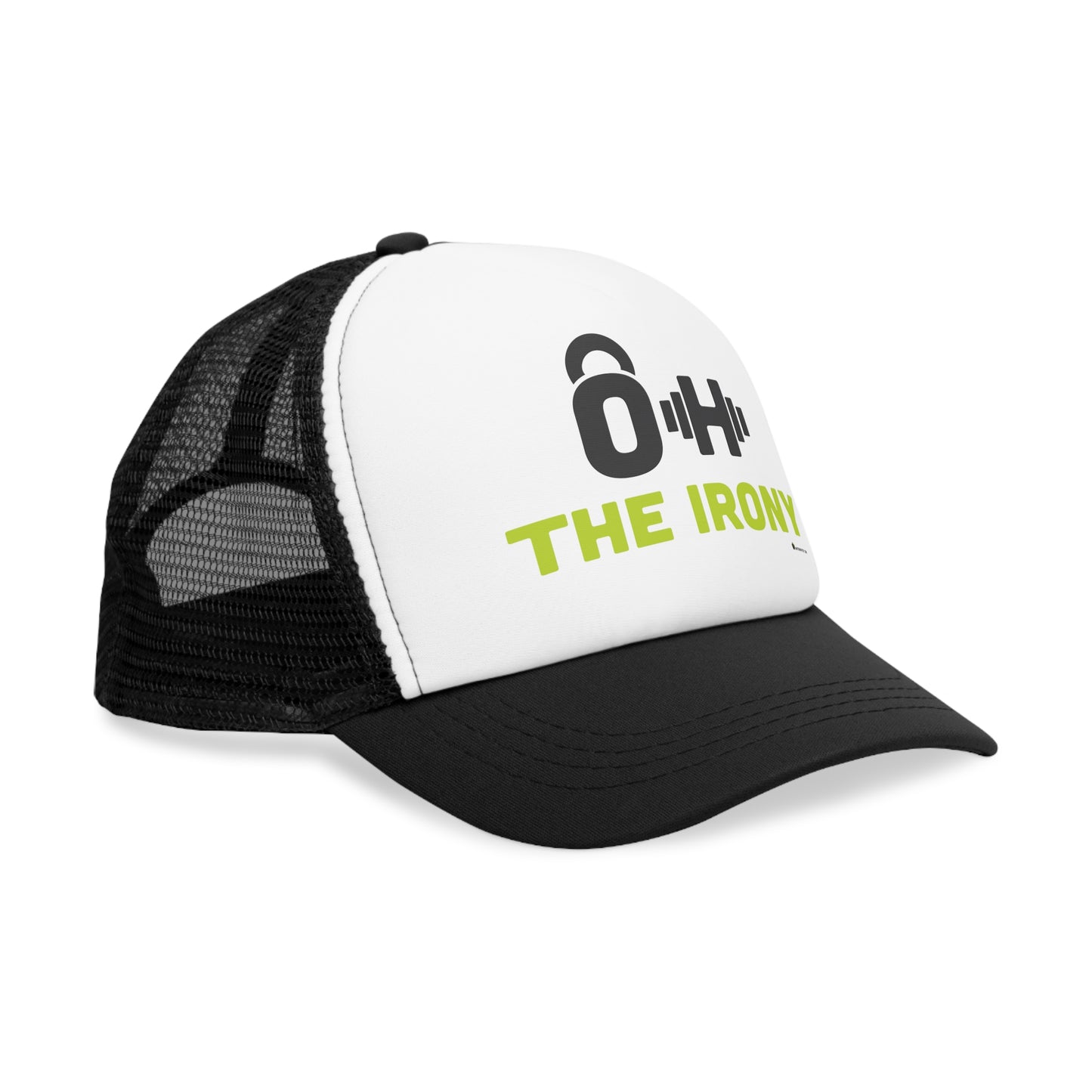 AuntieGraviTee "Oh The Irony" Mesh Cap