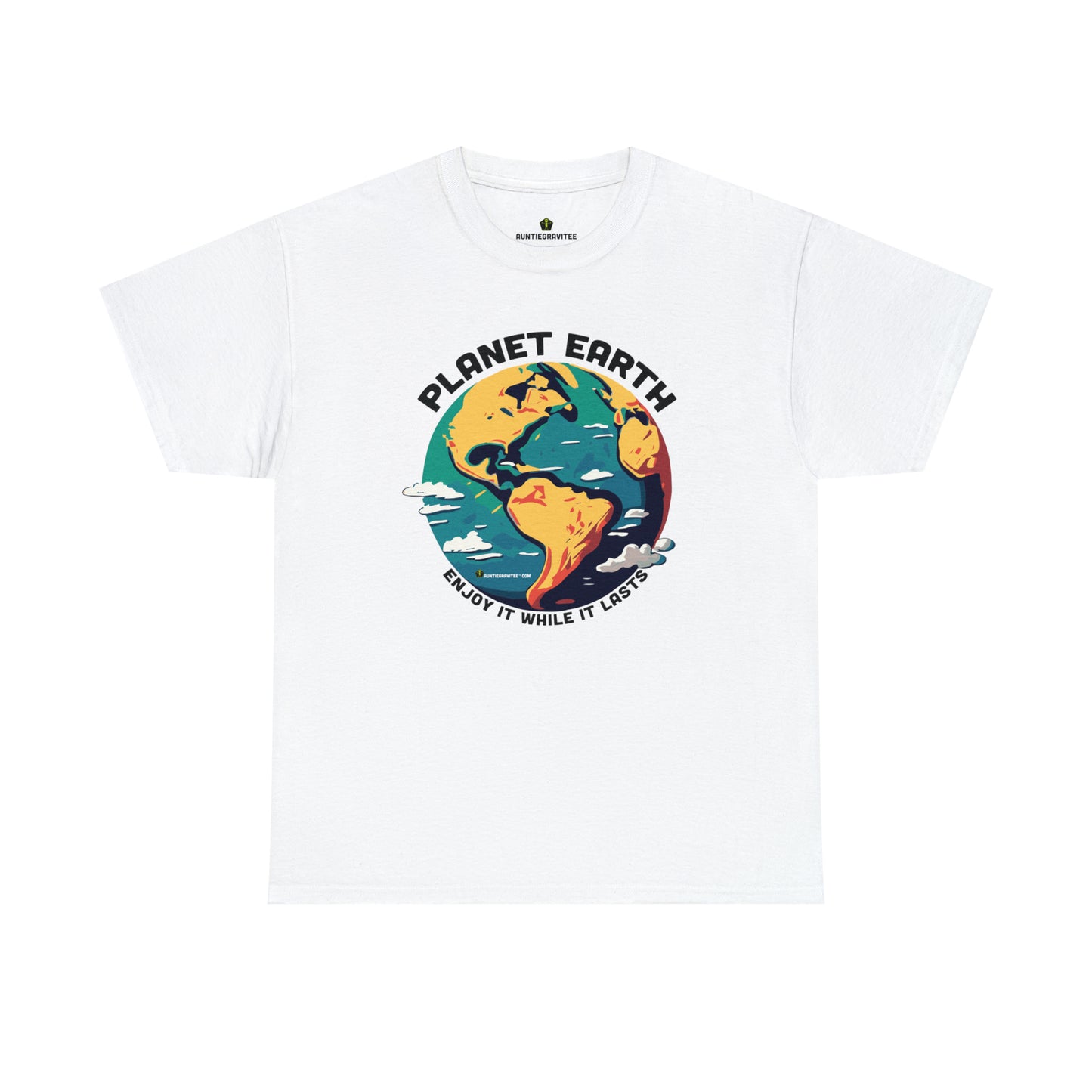 AuntieGraviTee "Planet Earth" Heavy Cotton Tee