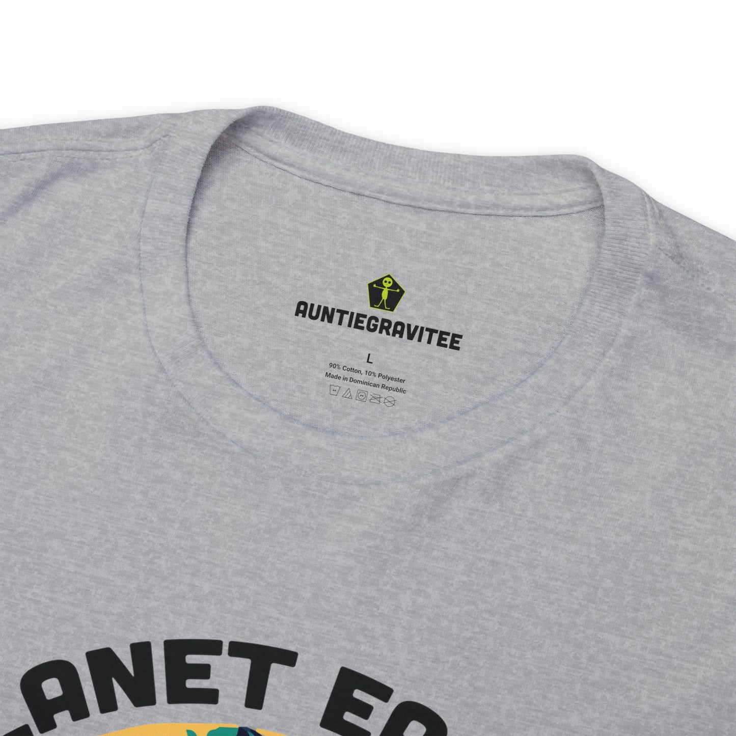 AuntieGraviTee "Planet Earth" Heavy Cotton Tee