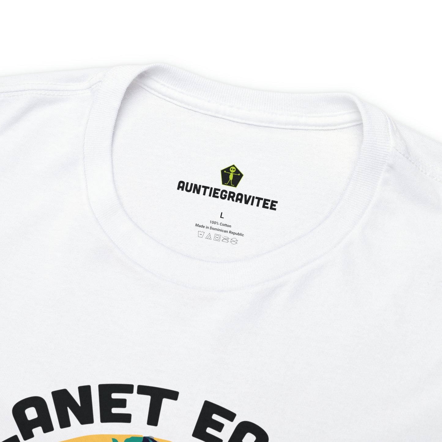 AuntieGraviTee "Planet Earth" Heavy Cotton Tee