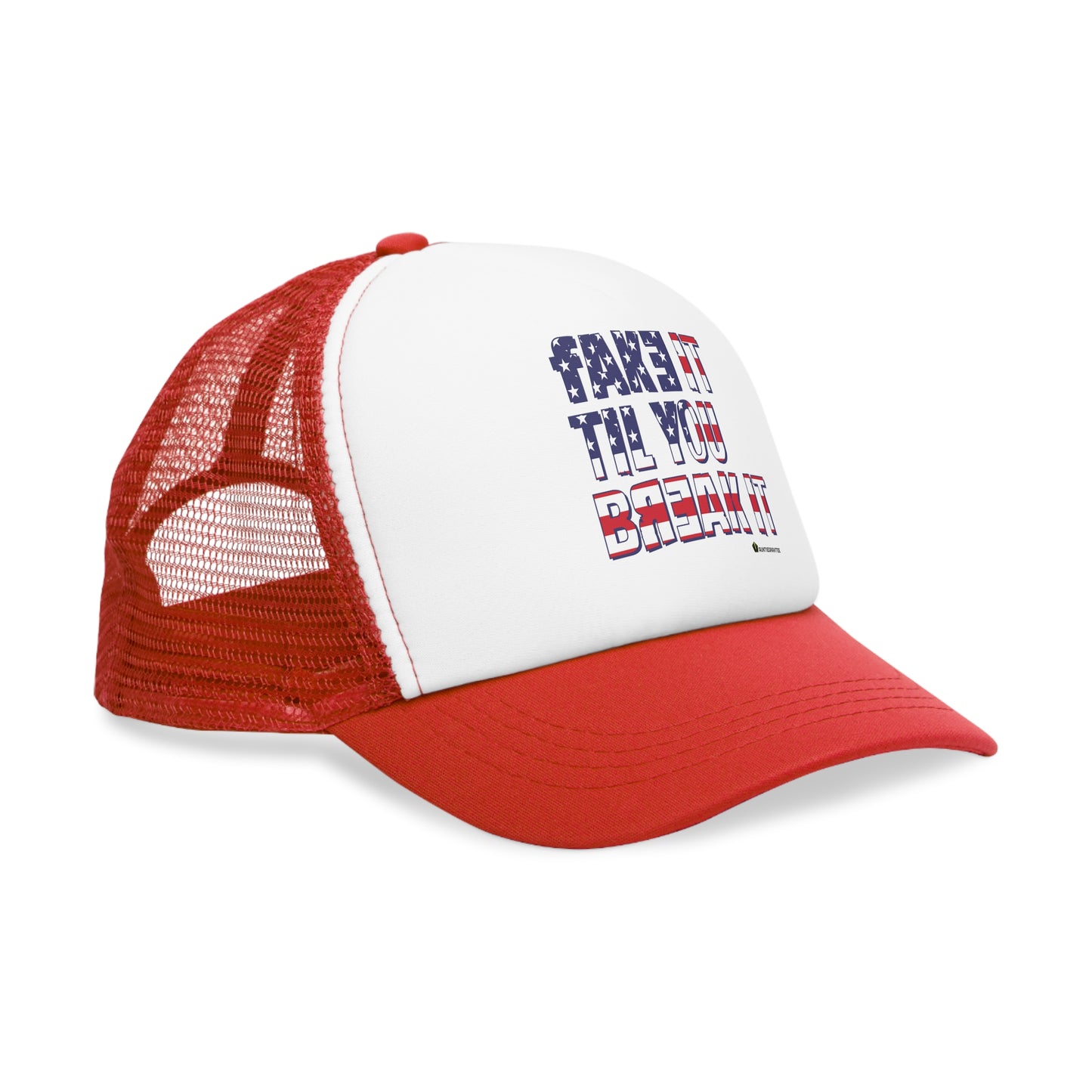 AuntieGraviTee "Fake it til you break it" Mesh Cap