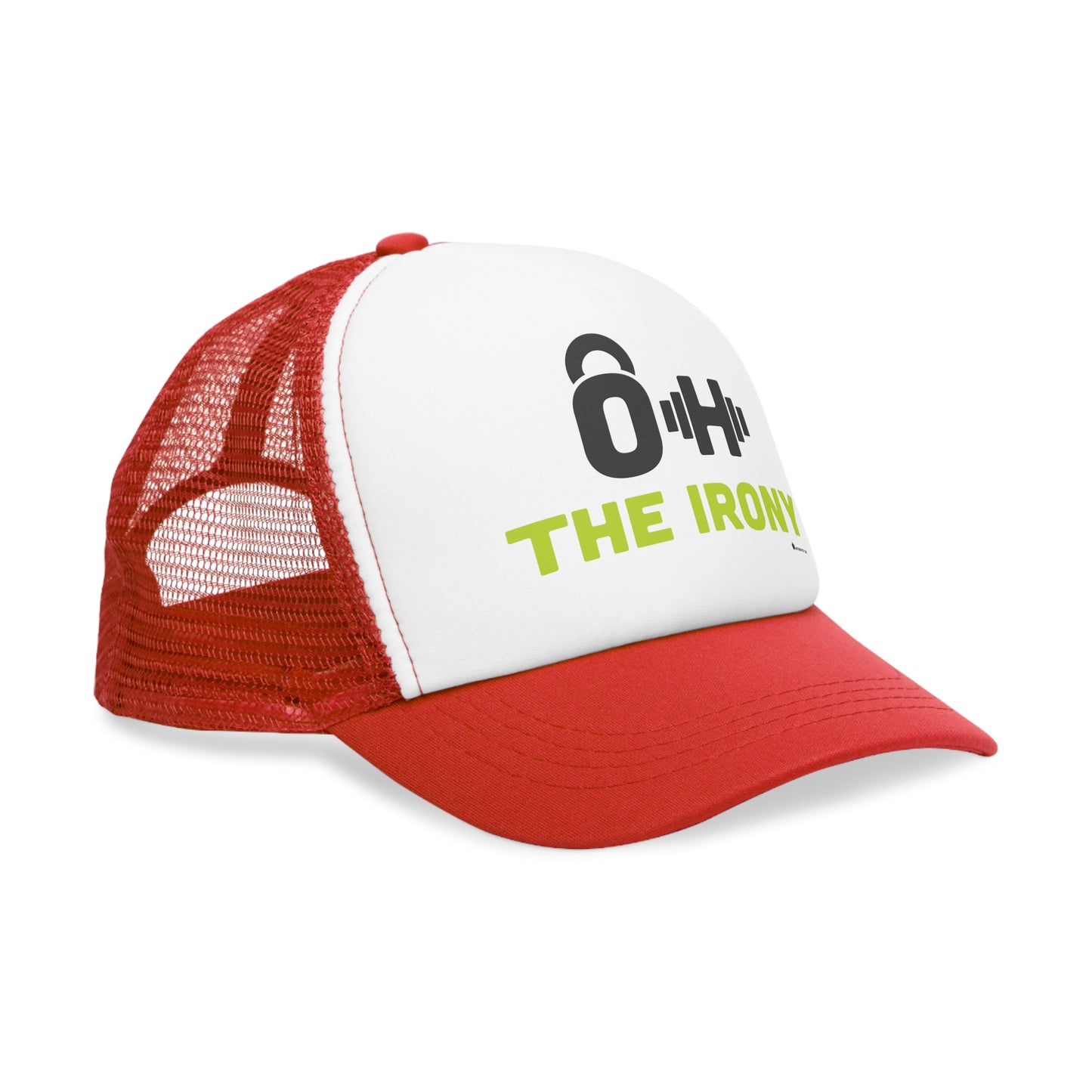 AuntieGraviTee "Oh The Irony" Mesh Cap