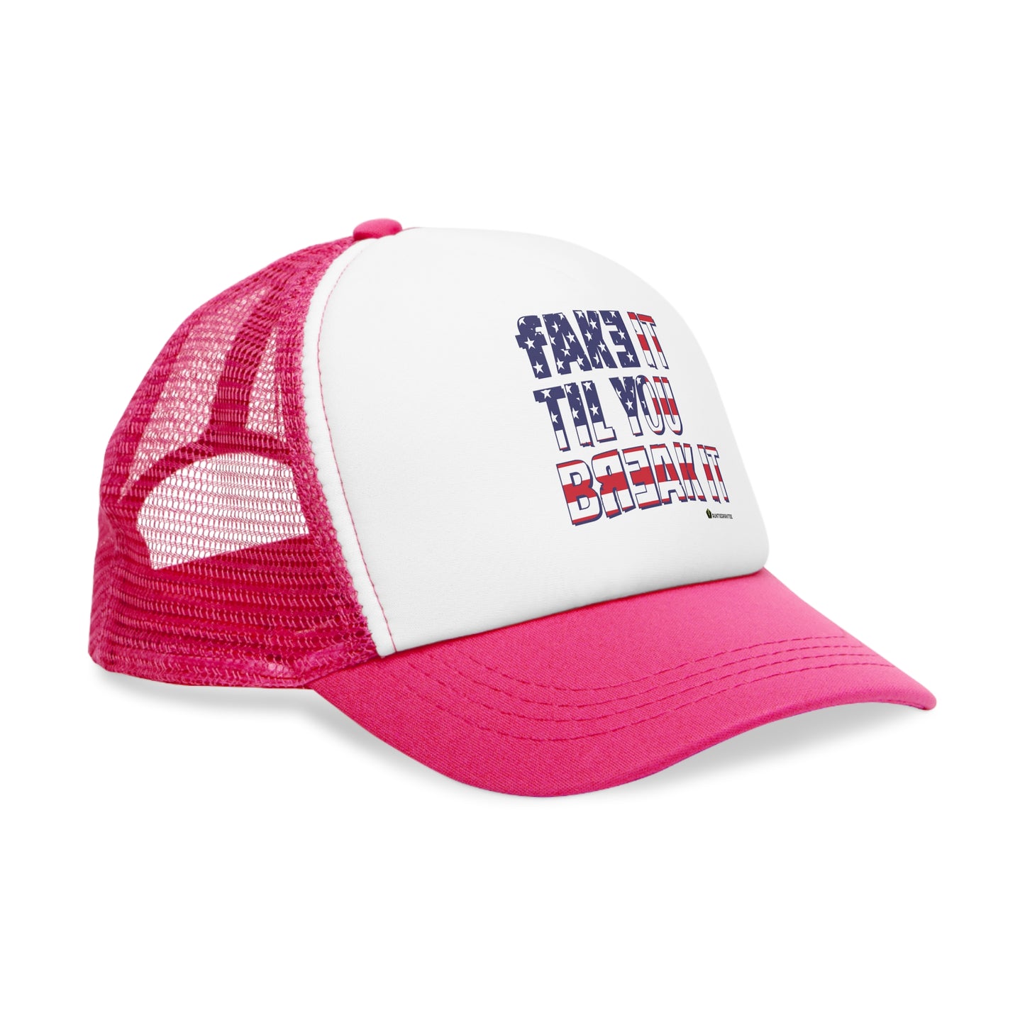 AuntieGraviTee "Fake it til you break it" Mesh Cap