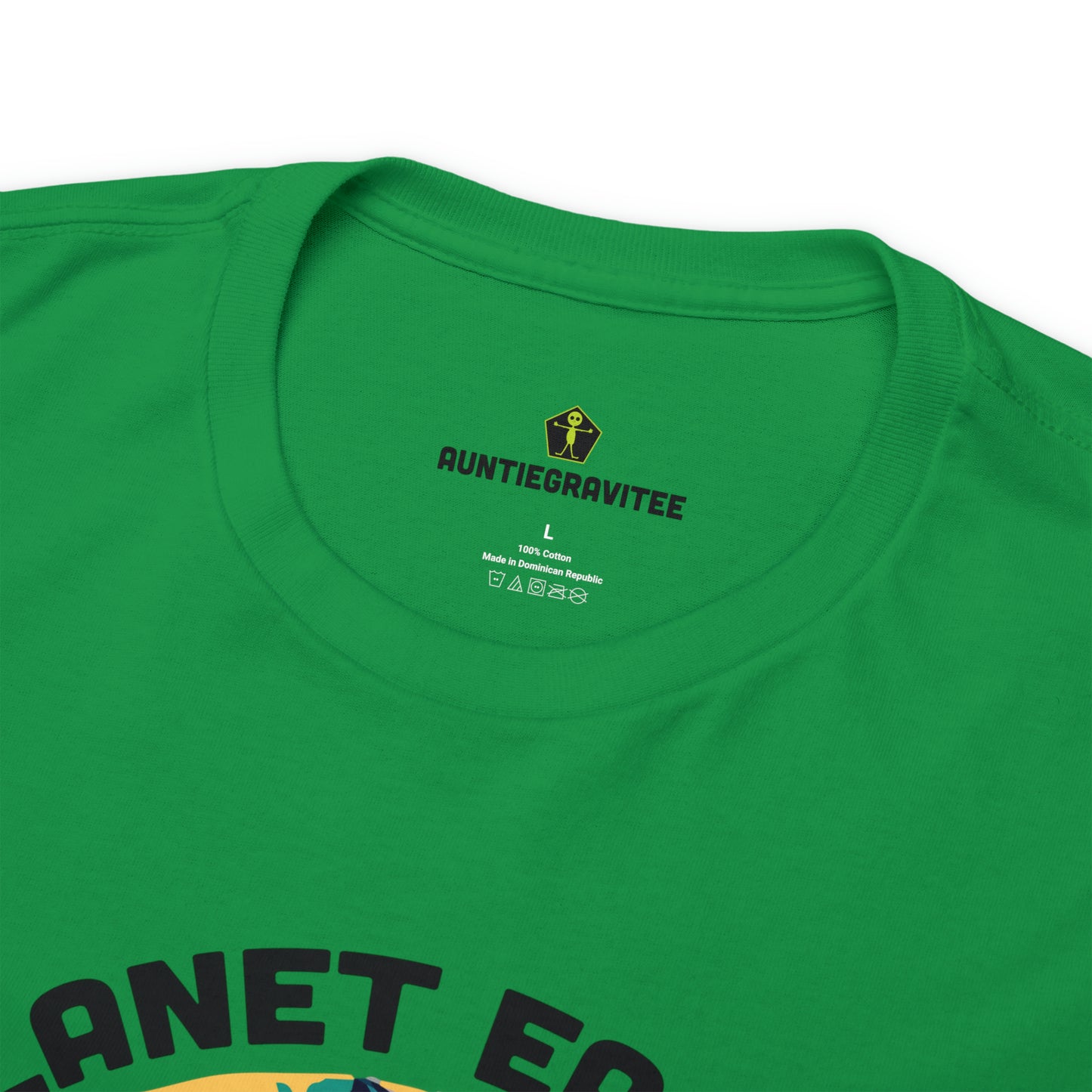 AuntieGraviTee "Planet Earth" Heavy Cotton Tee