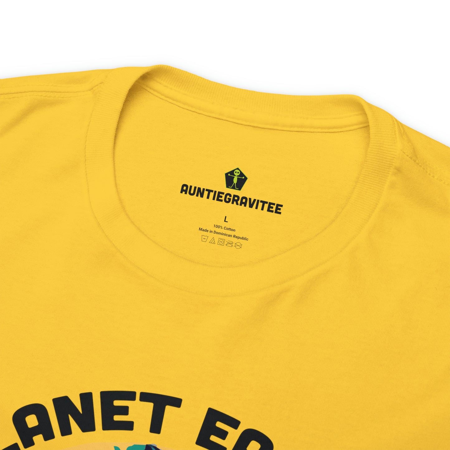 AuntieGraviTee "Planet Earth" Heavy Cotton Tee