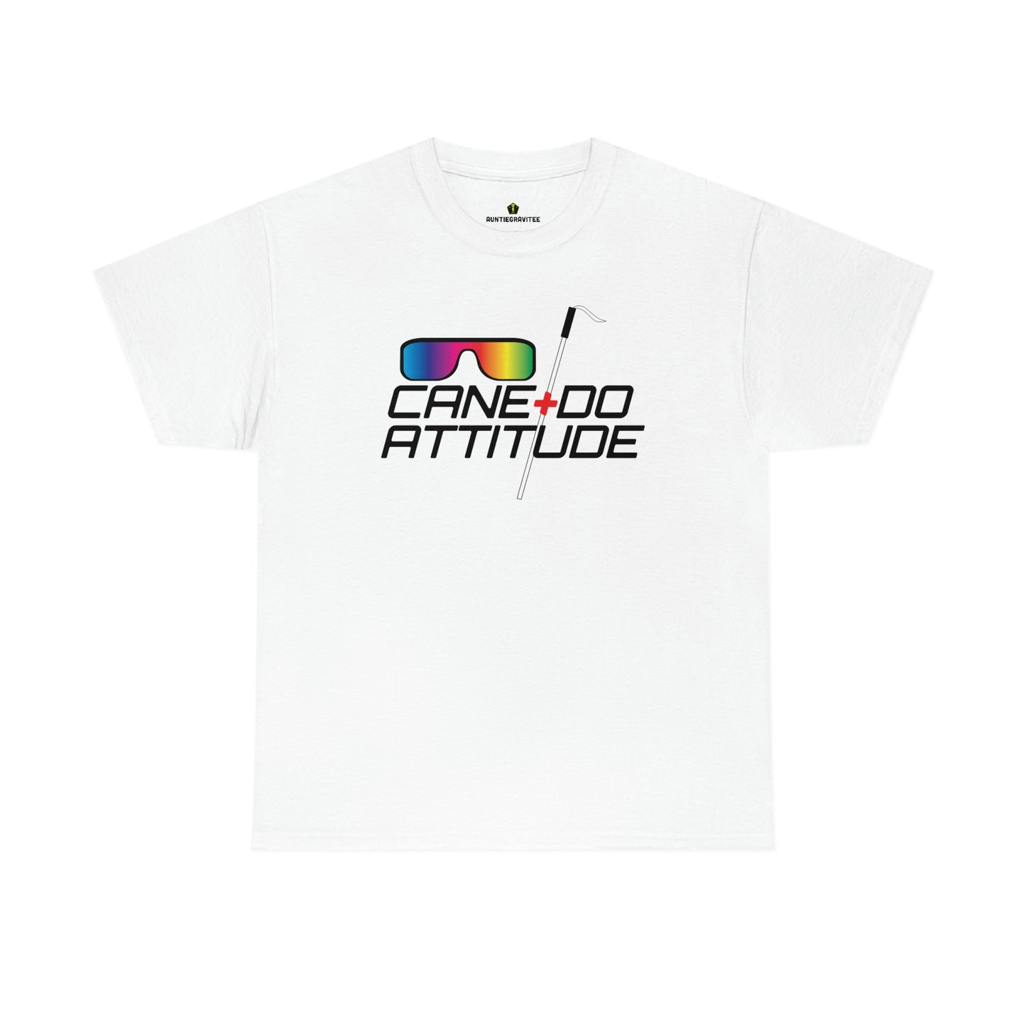 AuntieGraviTee "Cane-Do Attitude" Tee