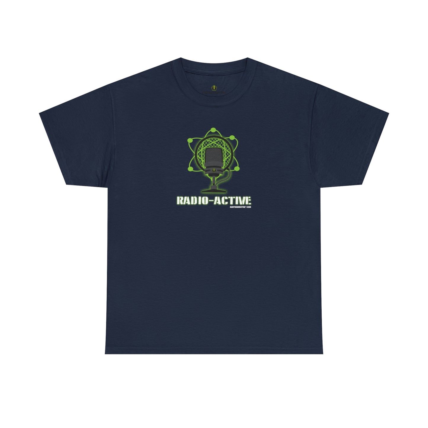 AuntieGraviTee "Radio-Active" Heavy Cotton Tee