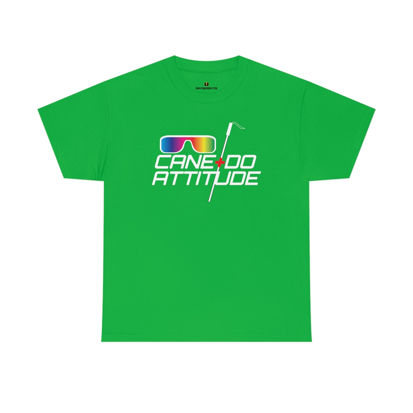 AuntieGraviTee "Cane-Do Attitude" Tee