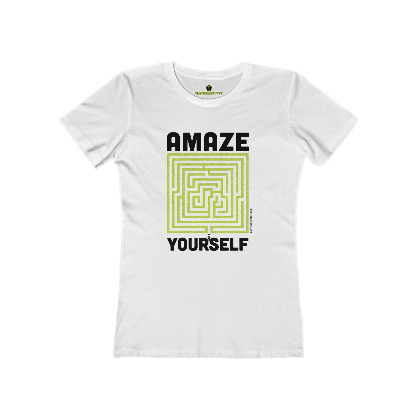 AuntieGraviTee Amaze Yourself. Women's The Boyfriend Tee