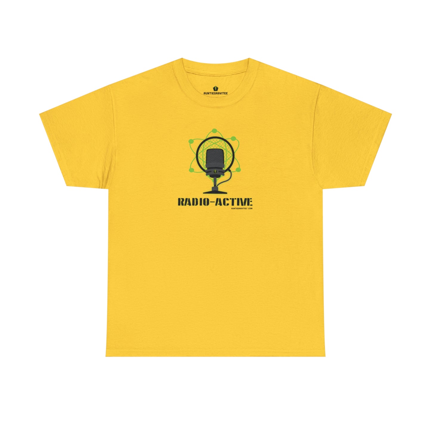 AuntieGraviTee "Radio-Active" Heavy Cotton Tee