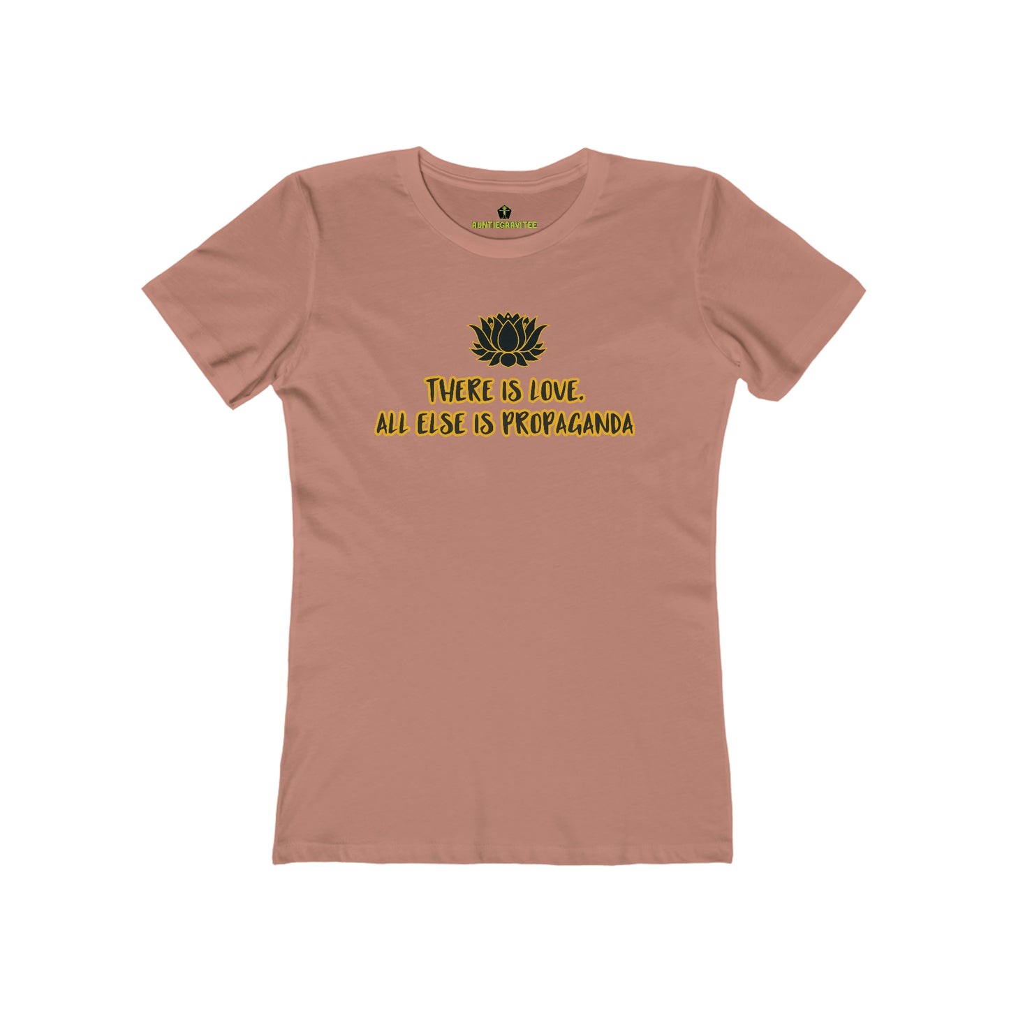 AuntieGraviTee  There is Love. Women's The Boyfriend Tee