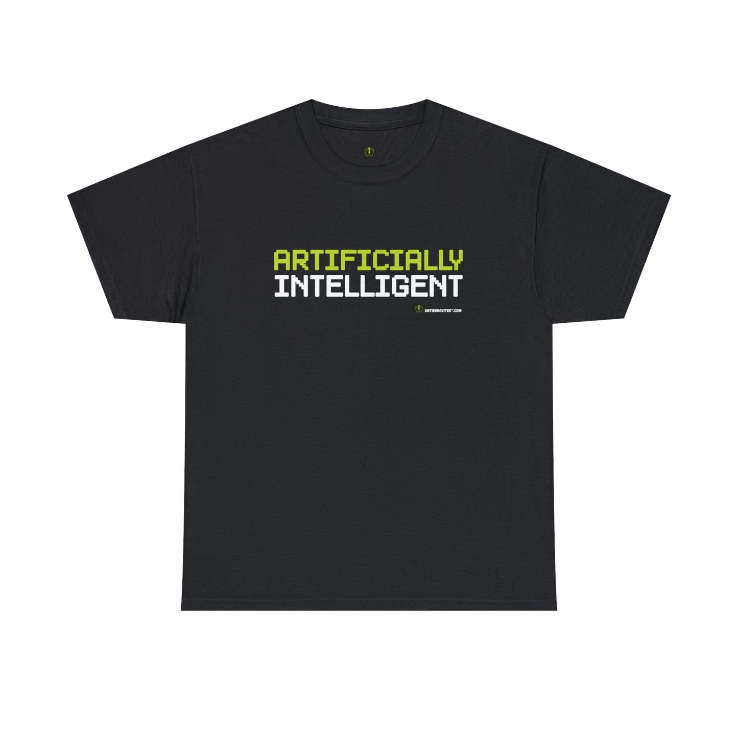 AuntieGraviTee "Artificially Intelligent" Heavy Cotton Tee